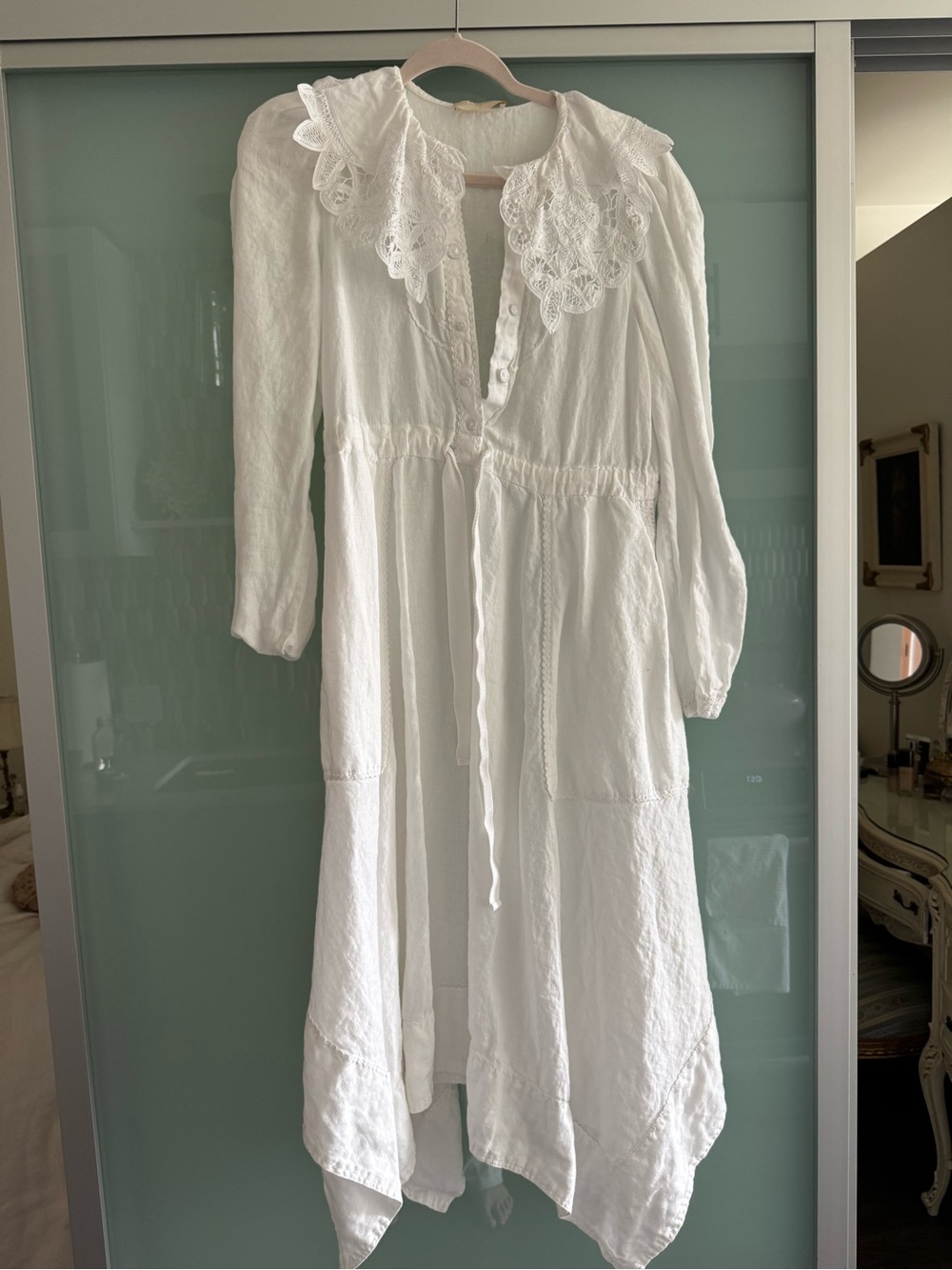 Ulla Johnson White Linen Dress